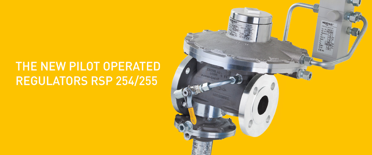 MEDENUS new pilot operated regulators Made in Germany medenus.de